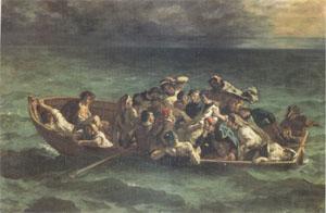 The Shipwreck of Don Juan (mk05), Eugene Delacroix